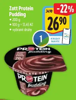 Albert Zott Protein Pudding nabídka