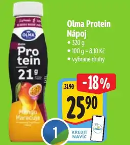 Albert OLMA Protein Nápoj nabídka