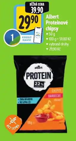 Albert Albert Proteinové chipsy nabídka
