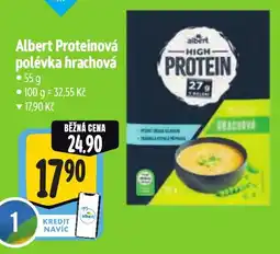 Albert Albert Proteinová polévka hrachová nabídka