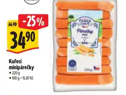 Albert Kuřecí minipárečky nabídka