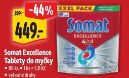 Albert SOMAT Excellence Tablety do myčky nabídka