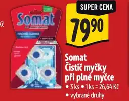 Albert SOMAT Čistič myčky při plné myčce nabídka