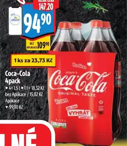 Albert Coca-Cola 4pack nabídka