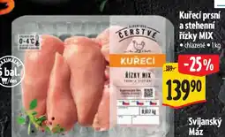 Albert Kuřecí prsní a stehenní řízky Mix nabídka