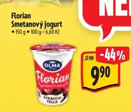 Albert OLMA Smetanový jogurt nabídka