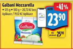 Albert Galbani Mozzarella nabídka