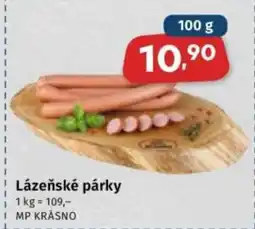 Coop Lázeňské párky nabídka