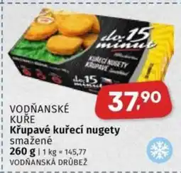 Coop Vodňanské kuře Křupavé kuřecí nugety nabídka