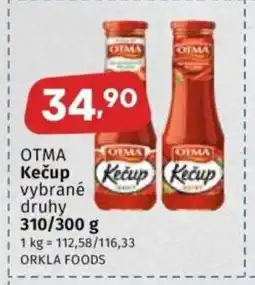 Coop OTMA Kečup nabídka