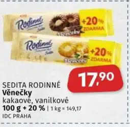 Coop SEDITA Rodinné Věnečky nabídka