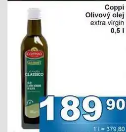 Jip Coppi Olivový olej extra virgin 0,5l nabídka