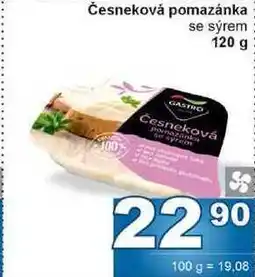 Jip Česneková pomazánka se sýrem 120 g nabídka