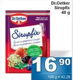 Jip Dr.Oetker Sirupfix 40 g nabídka