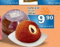 Jip Carte d'Or tartufo 120 ml nabídka
