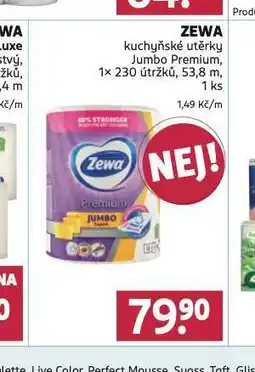 Rossmann Zewa kuchyňské utěrky nabídka