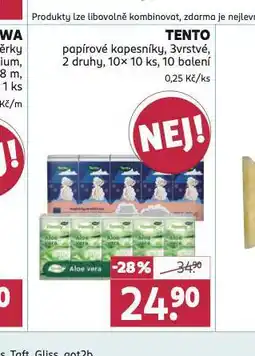 Rossmann Tento papírové kapesníky nabídka