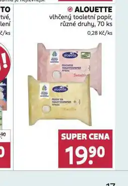 Rossmann Alouette toaletní papír nabídka