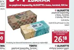 Rossmann Alouette papírové kapesníky nabídka