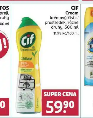 Rossmann Cif cream krémový čistící prostředek nabídka