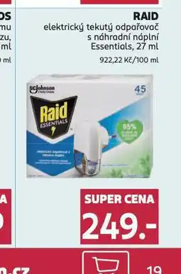 Rossmann Raid elektrický odpařovač proti komárům nabídka