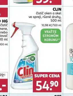 Rossmann Cin čistič oken a skel nabídka