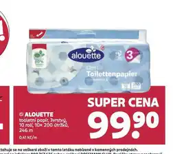 Rossmann Alouette toaletní papír nabídka