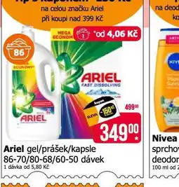 Teta Ariel prací prostředek nabídka