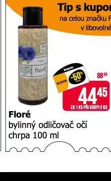 Teta Floré bylinný odličovač očí nabídka