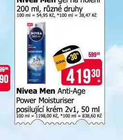 Teta Nivea men krém nabídka
