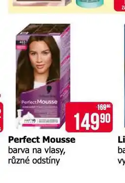 Teta Perfect mousse barva na vlasy nabídka