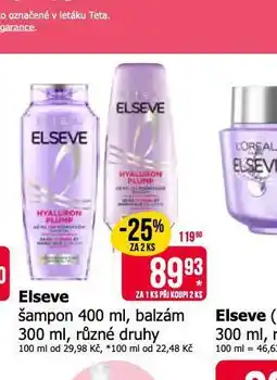 Teta Elseve šampon, balzám nabídka