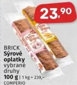 Coop BRICK Sýrové oplatky nabídka