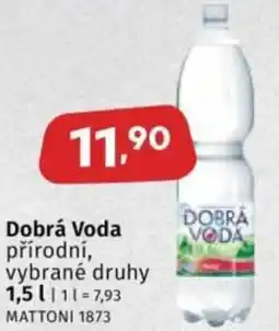 Coop Dobrá Voda přírodní nabídka