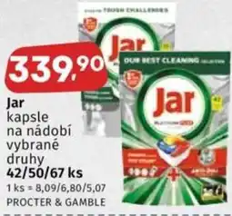 Coop Jar kapsle na nádobí nabídka