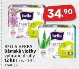 Coop BELLA HERBS Dámské vložky nabídka