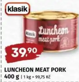 Coop Klasik Luncheon meat pork nabídka