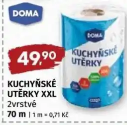 Coop Doma kuchyňské utěrky xxl nabídka