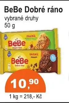 COOP DISKONT BeBe Dobré ráno nabídka
