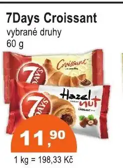 COOP DISKONT 7Days Croissant nabídka