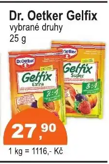 COOP DISKONT Dr. Oetker Gelfix nabídka