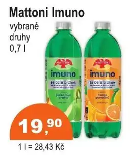 COOP DISKONT Mattoni Imuno nabídka