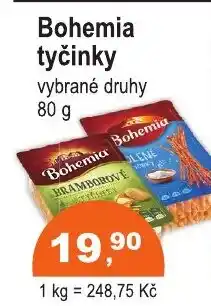 COOP DISKONT Bohemia tyčinky nabídka