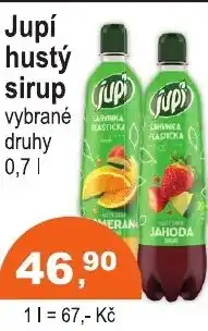 COOP DISKONT Jupí hustý sirup nabídka
