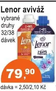 COOP DISKONT Lenor aviváž nabídka