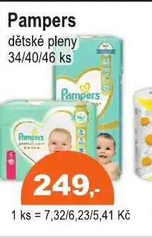 COOP DISKONT Pampers nabídka