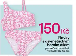 Pepco Plavky s asymetrickým horním dílem nabídka