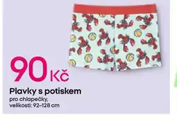 Plavky s potiskem