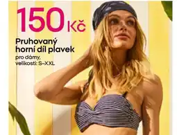 Pruhovaný horní díl plavek