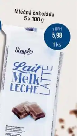 Jip Mléčná čokoláda nabídka